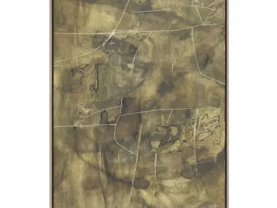 Abstract Painting mini Frame Set 14 3D model