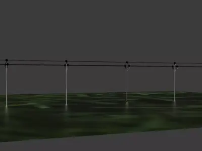 Wire pool Free 3D model