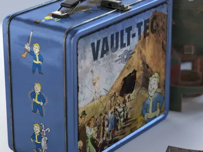 Fallout Shelter Geek Set 3D model