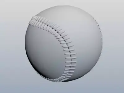 baseball ball 3D model