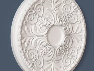 Ceiling Medallion 3D model buy