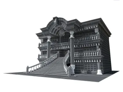 CLASSIC FACADE 3D model