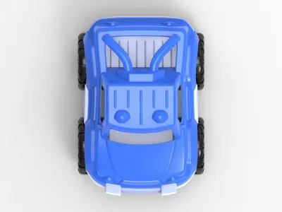 Toy Truck 3D model