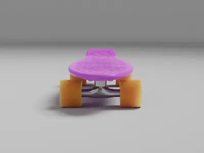 Penny Board Skate Board 3D model