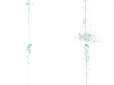 20 Water fountain collection 3D model