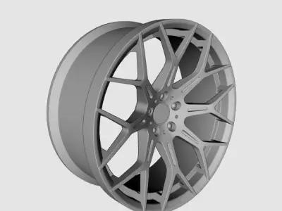 Wheels Mansory M80 3D model