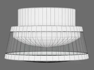 07217x Maturo Lightstar Recessed decorative spot lamp 3D model