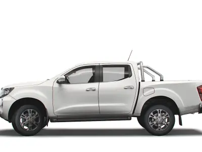 Nissan Navara Tekna DoubleCab 2021 3D model