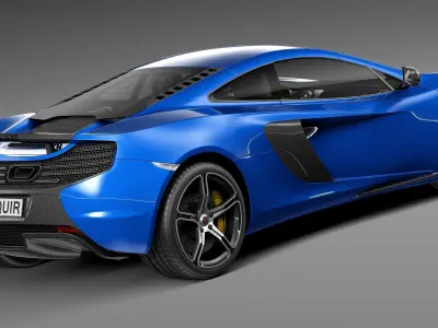 Mclaren 650S Coupe 2015 3D model