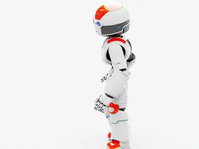 TOY BOT  Rigged for Unreal Engine - Unity - MIXAMO  3D model