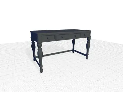 Carnbrock Desk 3D model