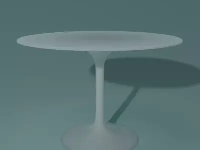 Realistic Designer Tulip Table Free 3D model