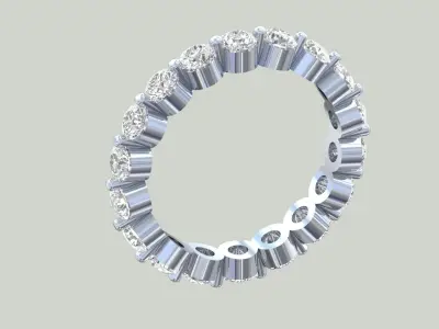  Women Ring  3D print model