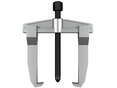 Puller metal tool 3D model