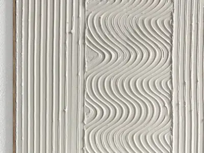 Plaster Two Photo Frame 217 Low-poly 3D model