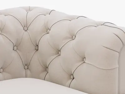 Restoration Hardware Kensington Upholstered U-Chaise Sectional 3D model