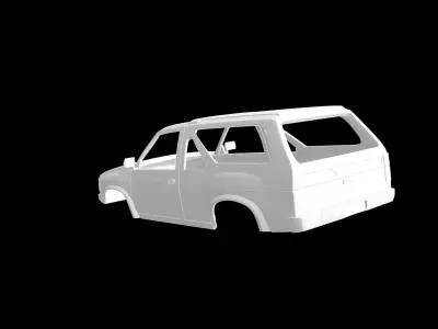 Nissan Pathfinder 1987 3D print model