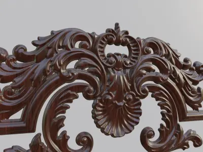 Frame For Wood Carving 3D print model buy