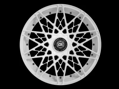 GOVAD FORGED WHEEL G54 ZAMOS 2-Piece Centerlock Car Rim 3D model