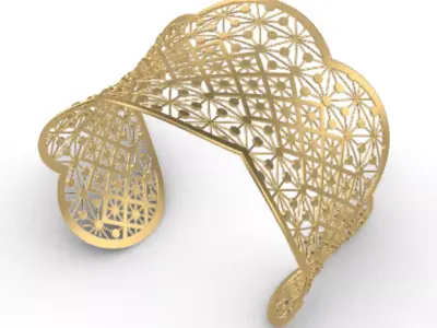Bracelet Fashion R-001 3D print model