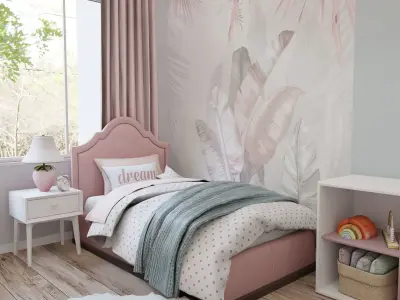 Kids Room 1 Blender Scene 3D model