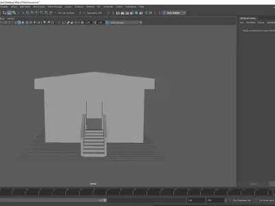 House building 3D model