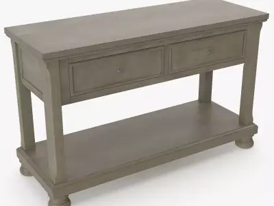 Coffee Table v4 Low-poly 3D model