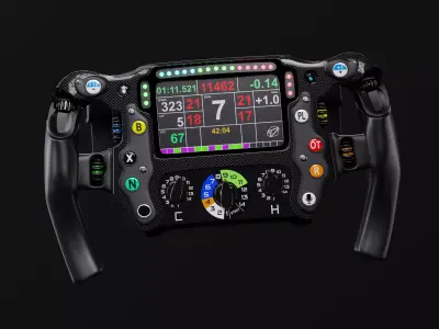 F1 2026 Steering Wheel 3D model