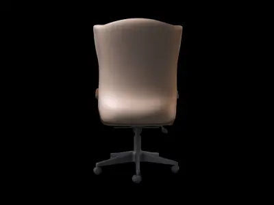  3d High Render Comfortable And Adjustable Task Chair 3D model