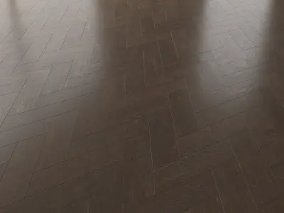  Parquet Oak Lawson Brushed set 5 3D model