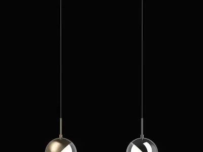81551x Dafne Lightstar Pendant light 3D model