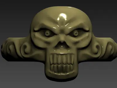 fashion ring A008 3D print model