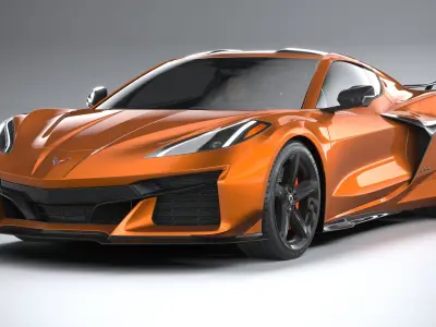 Chevrolet Corvette Z06 CG 2023 3D model