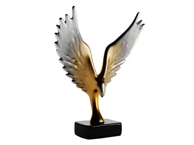Decorative Abstract Sculpture 06 3D model