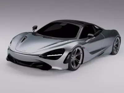Mclaren 720s 3D Model 3D model