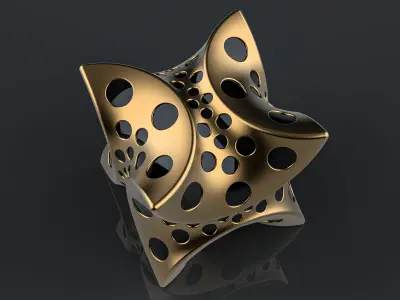 cubic dice 3D print model