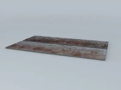 Table Records  Roberta Dacosta Free 3D model