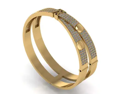 Brand Brand Bangle 3D print model