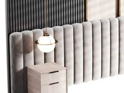 Decorative Wall 02 3D model purchase