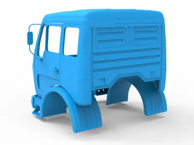 Mercedes Benz NG 1632 3D print model