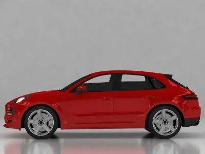 Porsche Macan  2020 3D model