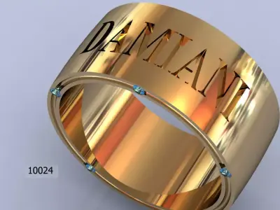 Ring gold Free 3D print model purchase