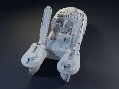 A set of models from the movie Blade Runner 3D print model