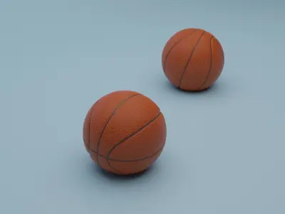 Basketball 3D Model 3D model