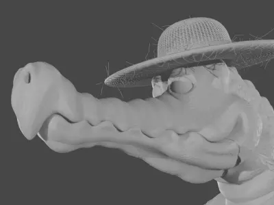 Crocodile Song 3D model