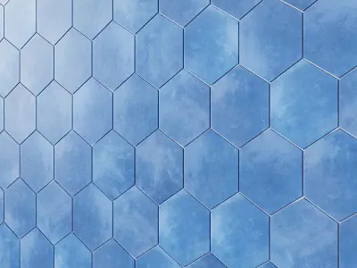 HexArt Porcelain Tile 3D model