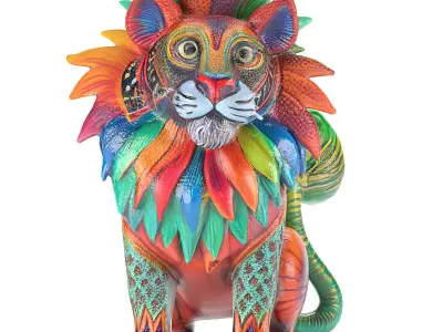 Alebrije Lion 3D model