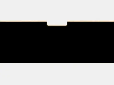 BESTA Top panel for TV Low-poly 3D model