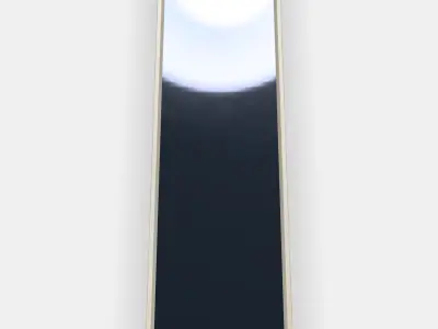 NISSEDAL Mirror 8 Low-poly 3D model