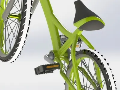 Bike-Bicycle bicycle 3D print model